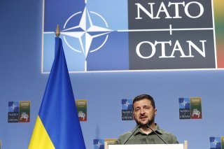 Il s'agissait mercredi de la seconde réunion du nouveau Conseil Otan-Ukraine, inauguré par le président Volodymyr Zelensky lors du sommet de l'Alliance qui s'est tenu à Vilnius début juillet (archives).